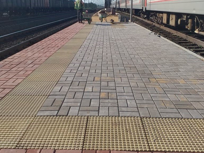 Ремонт пассажирской платформы ст. Цаплино — Алтайский край